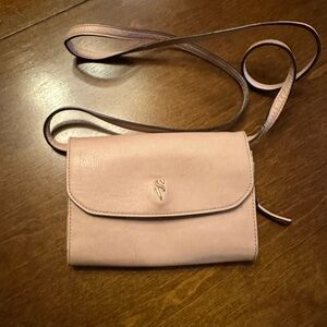 Elegant Pink Crossbody Bag